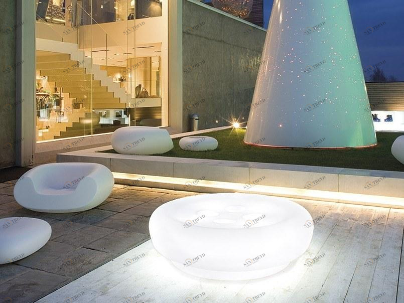 SLIDE Светящийся пуф из полиэтилена sun-id-1387386