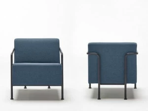 Mobboli Кресло из ткани с подлокотниками Mommo Mo1pb