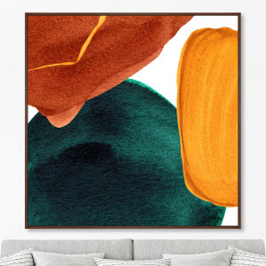 90363037 Картина в раме "Forms and colors composition no15" 105x105 см STLM-0201587 КАРТИНЫ В КВАРТИРУ