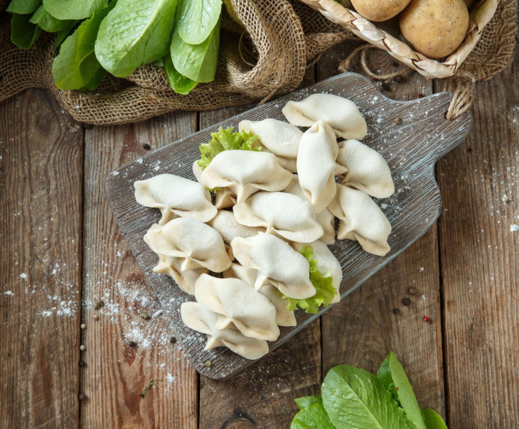 4782 Вареники с картофелем и белыми грибами Зинаида и Сергей Белан Вкусляндия 