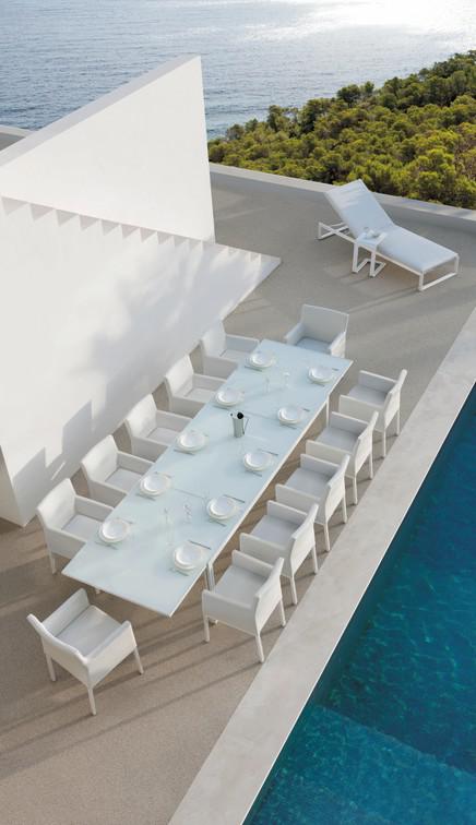 MNST1167 Обеденный стол pa lava 360см x 100см Manutti Luna - Вид №4