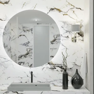 Глазурованный керамогранит Аксима Тасос 60x120 см 1.44 м² матовый цвет белый