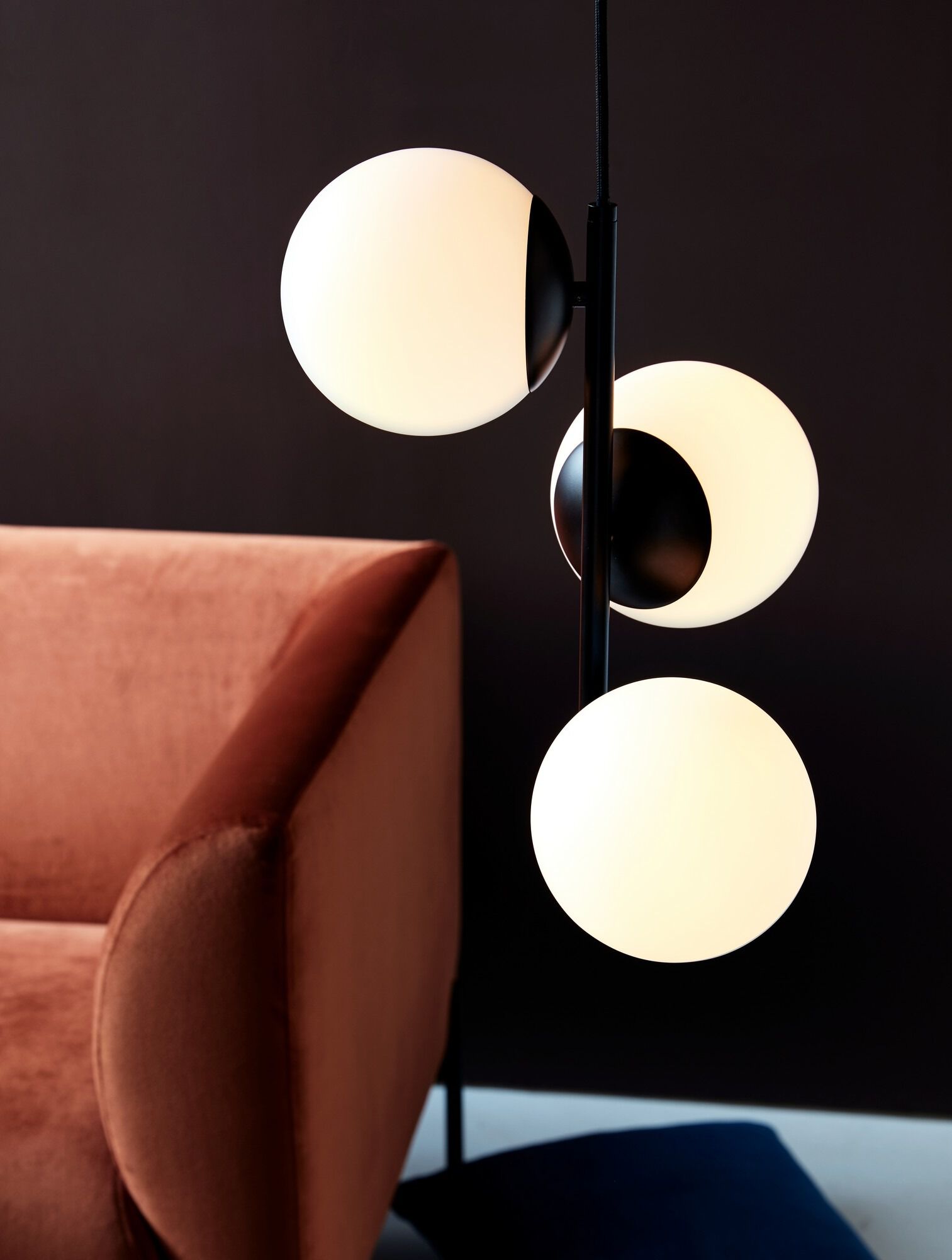 Подвесной светильник из металла и стекла Nordlux Lilly ARCH-00116788 - Вид №8