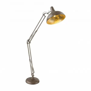 Торшер изогнутый 217х38 см коричневый Conny 58322 GLOBO CONNY 00-3889278 Коричневый