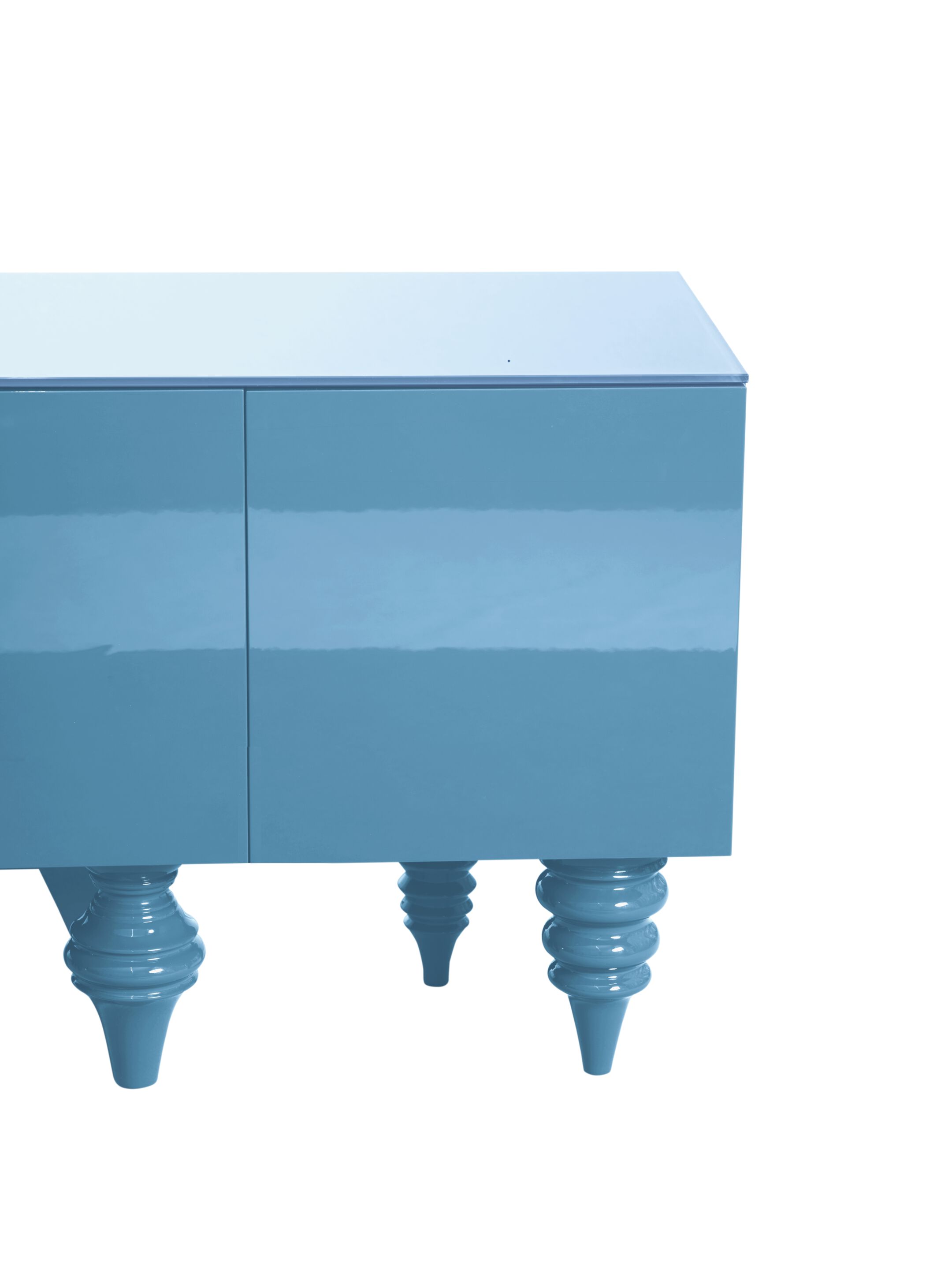 Шкаф из лакированного МДФ с распашными дверями BD Barcelona Multileg ARCH-00089777 - Вид №21