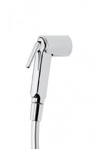 172CR Комплект гигиенического душа для наружного подключения: лейка из ABS (C02463), цвет хром
