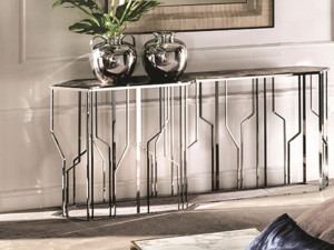 Мраморный консольный стол