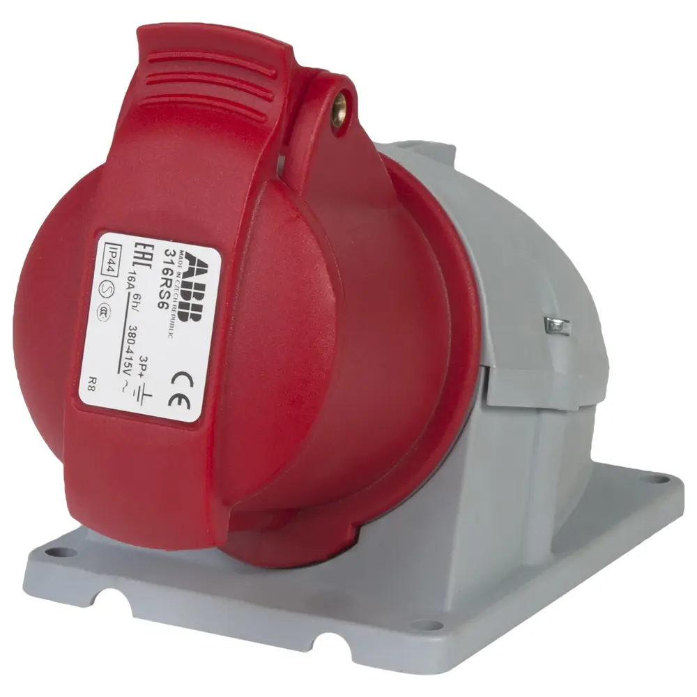 Розетка силовая ABB заземление 16 А 380 В STLM-2083716