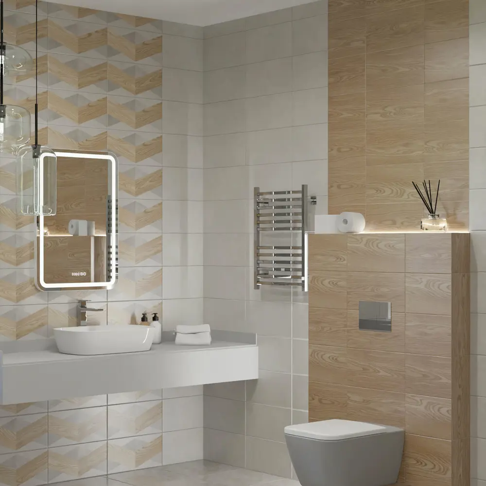 Santreyd Керамическая плитка Mersey Wood Mix2 с текстурой дерева 20x40 см 89364563 STLM-0943582 - Вид №5