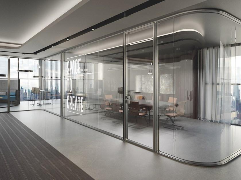 Tis Стеклянная передвижная стена для офиса sun-id-1393073 - Вид №1