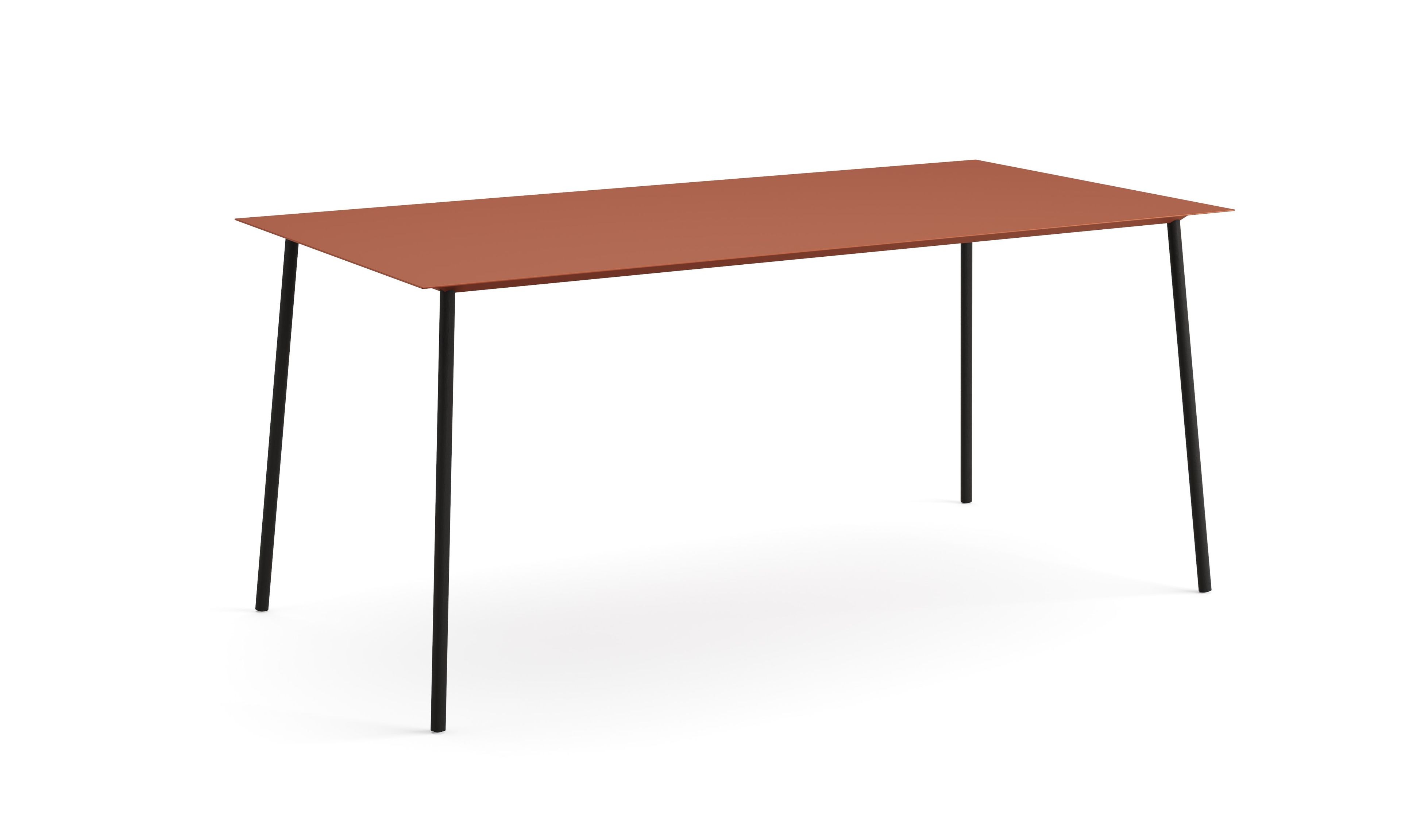 Высокий прямоугольный металлический стол Arper Onemm ARCH-00137471 - Вид №1