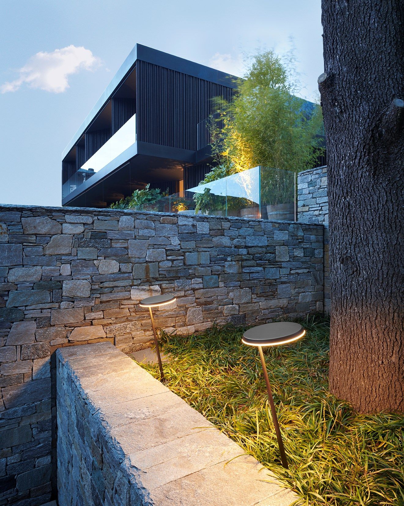 Металлический светодиодный световой столб Oluce Мухомор ARCH-00135766 - Вид №2