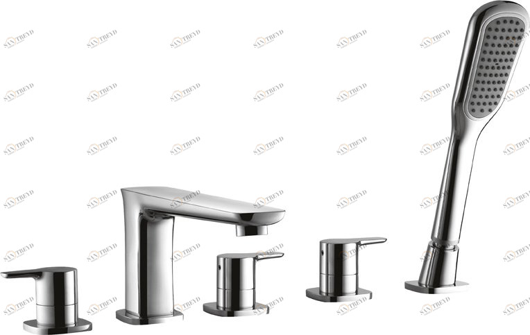 Смеситель на борт ванны Cezares TESORO-F-BVD5-01