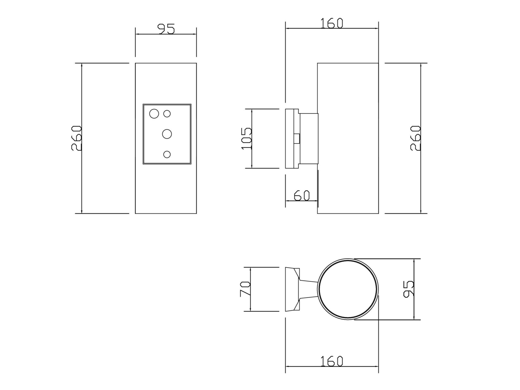 Настенный светильник для наружного применения Maytoni Rando бра ARCH-00032069 - Вид №4