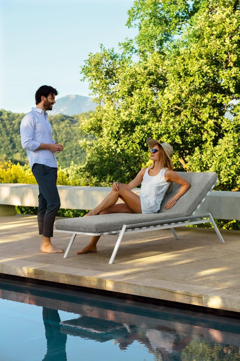 Talenti Садовый шезлонг штабелируемый из ткани Cottage Cotlet - Вид №7