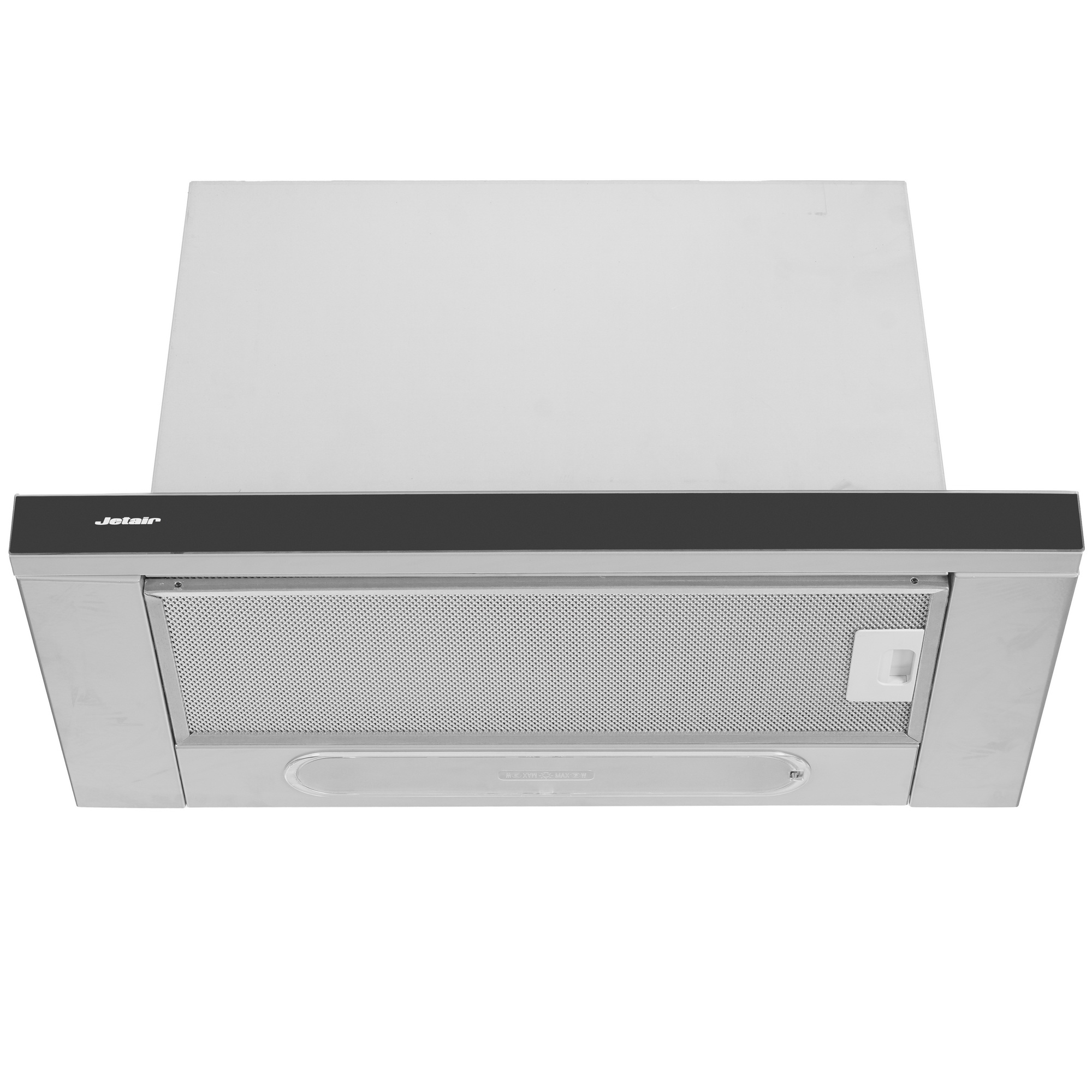 1106502 Вытяжка телескопическая Jetair BETTA 60/GR/BK GL серый/черный STDN-0015086 - Вид №1