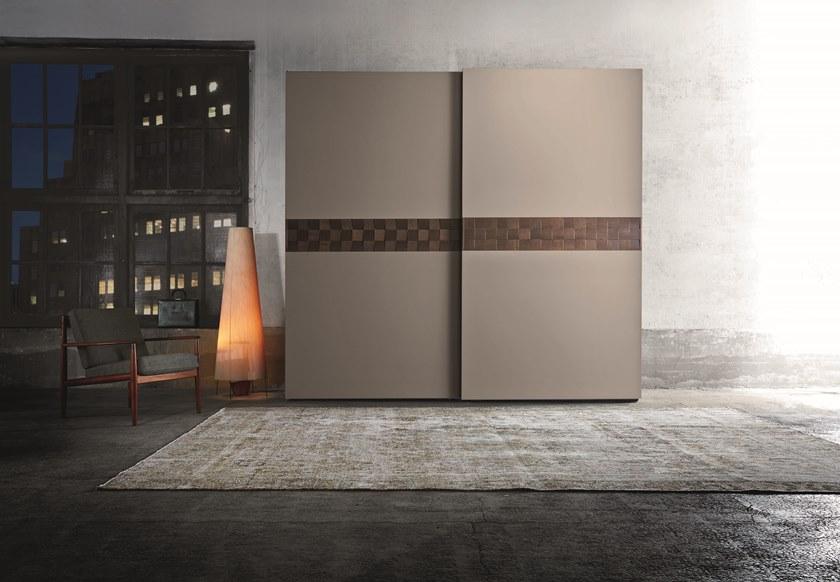 ZANETTE Деревянный шкаф с раздвижными дверьми Frame sun-id-1487951 - Вид №3