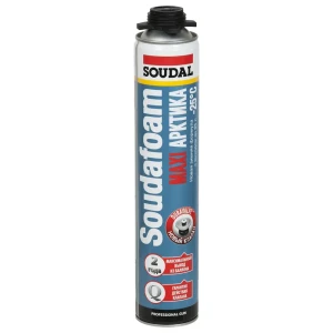 Пена монтажная профессиональная Soudal Maxi Arctic 65 зимняя 870 мл