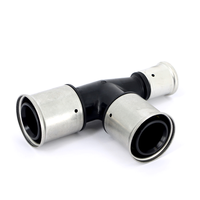 Тройник пресс PVDF HENCO 40х40х26 11PK404026 - Вид №1