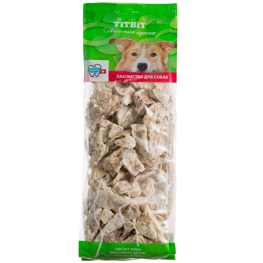 ПР0024907 Лакомство для собак Легкое говяжье XXL TITBIT 