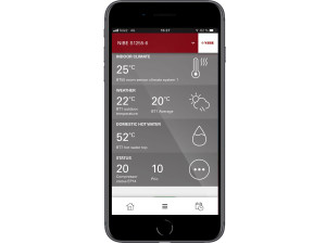 Приложение для управления тепловым насосом