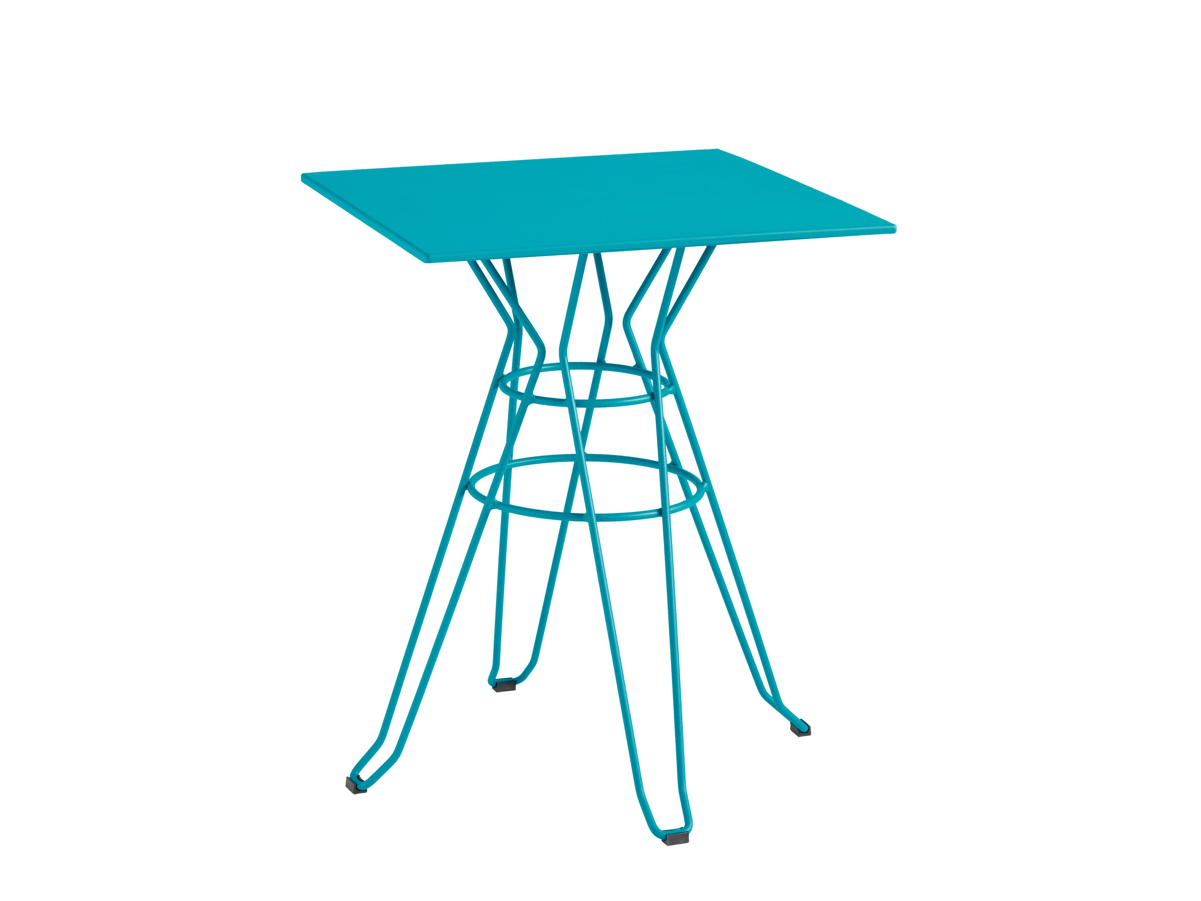 Стальной высокий квадратный садовый стол iSimar Капри ARCH-00132791 - Вид №5