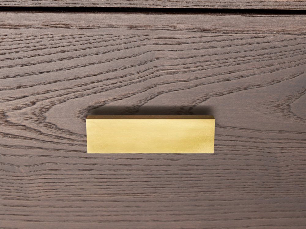 Комод на ножках с 3 ящиками ясень кофейный Bullwood ACWD BULLWOOD 00-3981913 Коричневый  - Вид №3