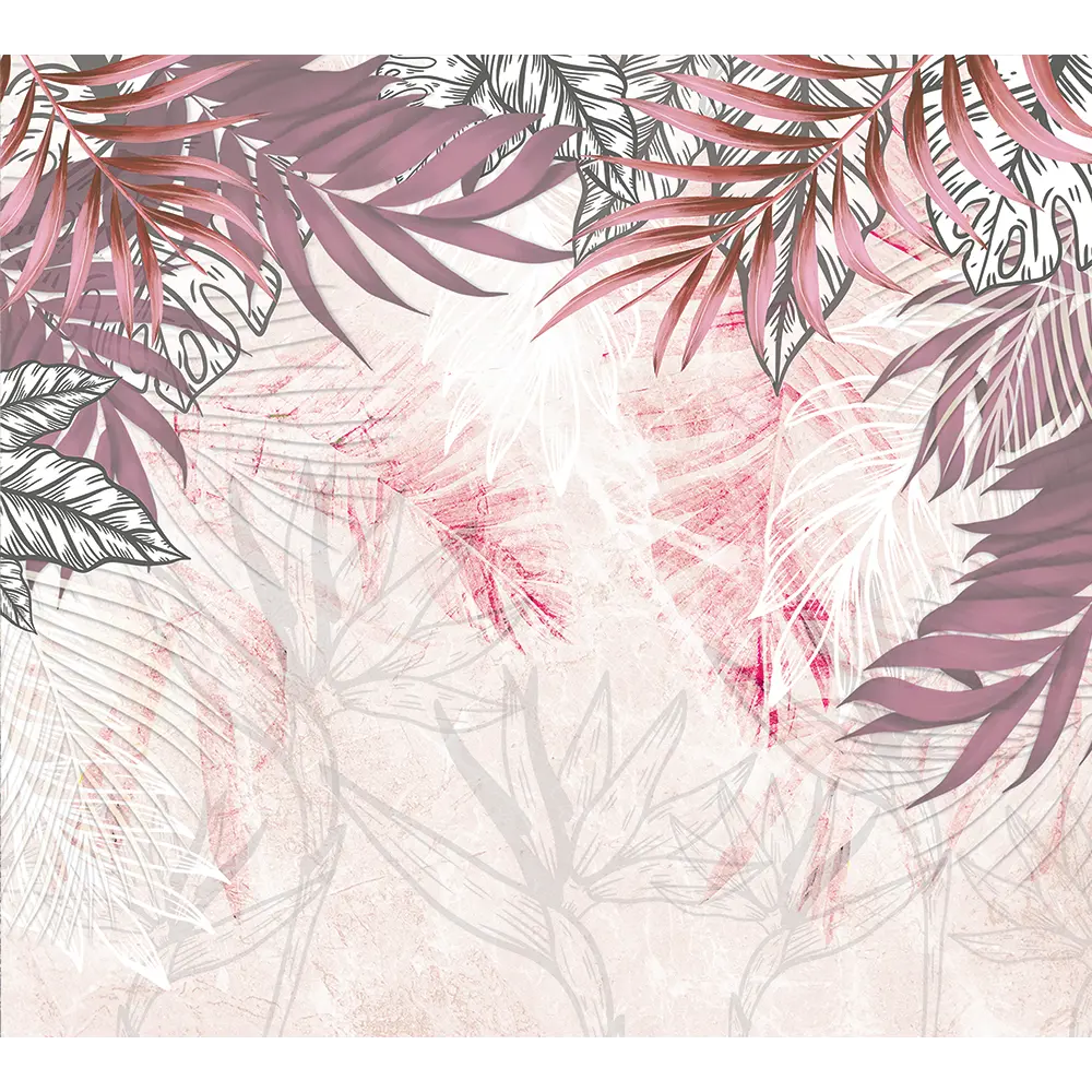 Фотообои Пинк флизелиновые 300x270 см L13-850 FBRUSH 3D FLIZART STLM-2039305