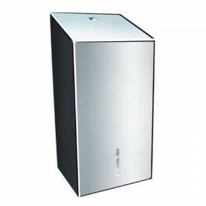 BSP401 Контейнер для туалетной бумаги STELLA, vol. до 400 листов ПОЛИРОВАННАЯ СТАЛЬ Merida