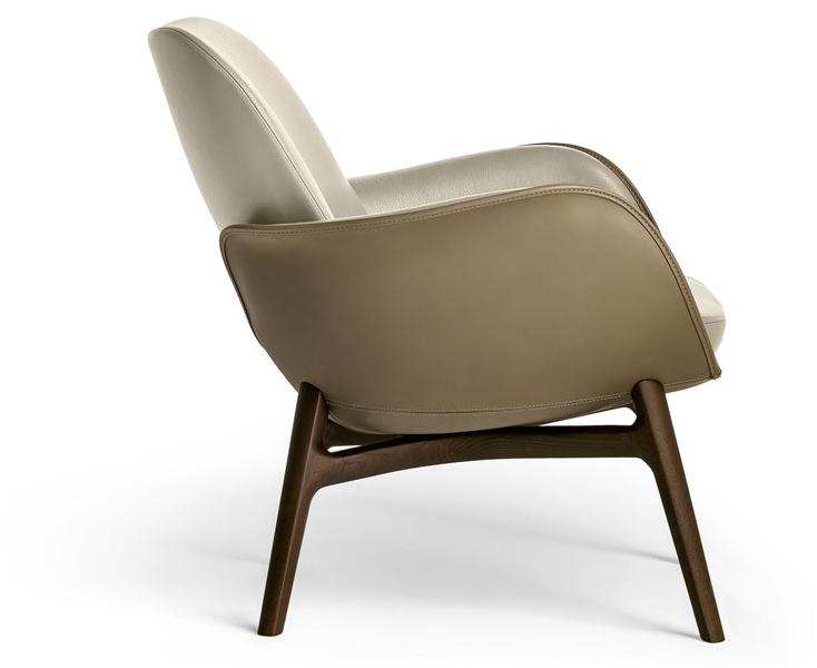 Poltrona Frau Мягкое кожаное кресло с подлокотниками La collezione - divani e poltrone sun-id-1476281 - Вид №2