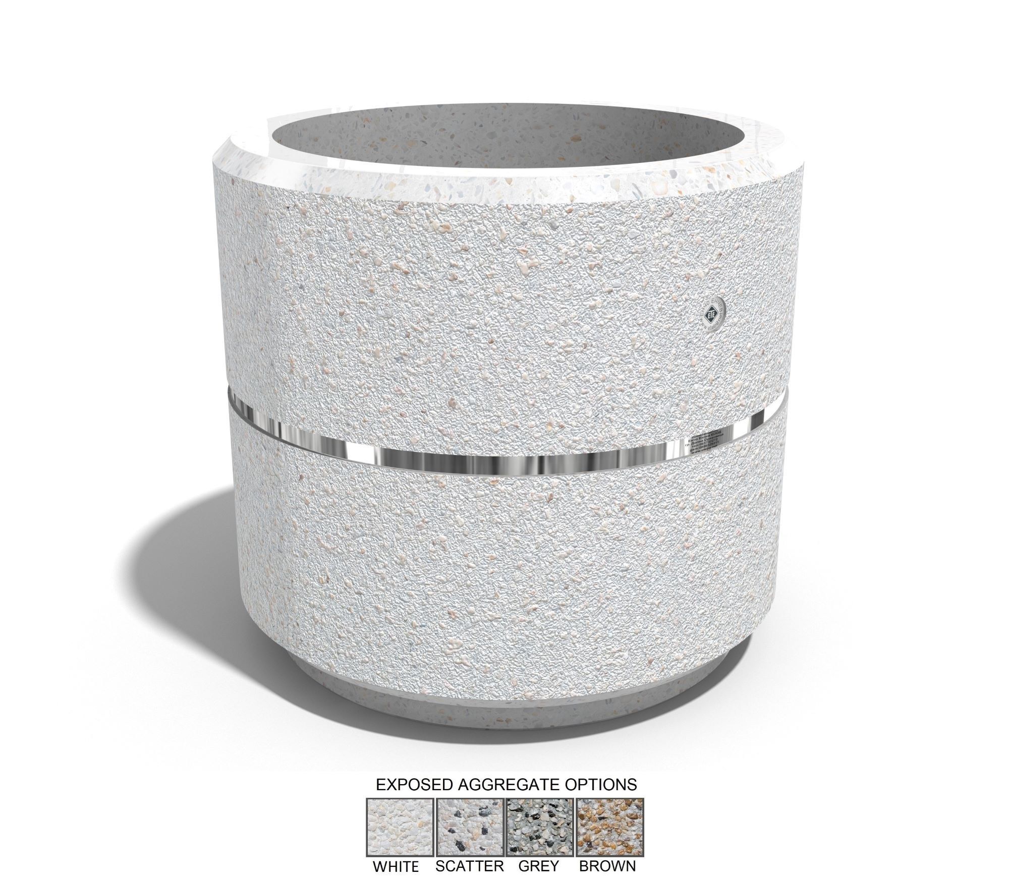 Бетонная плантатор ENCHO ENCHEV - ETE 16/26 ARCH-00092717 - Вид №9