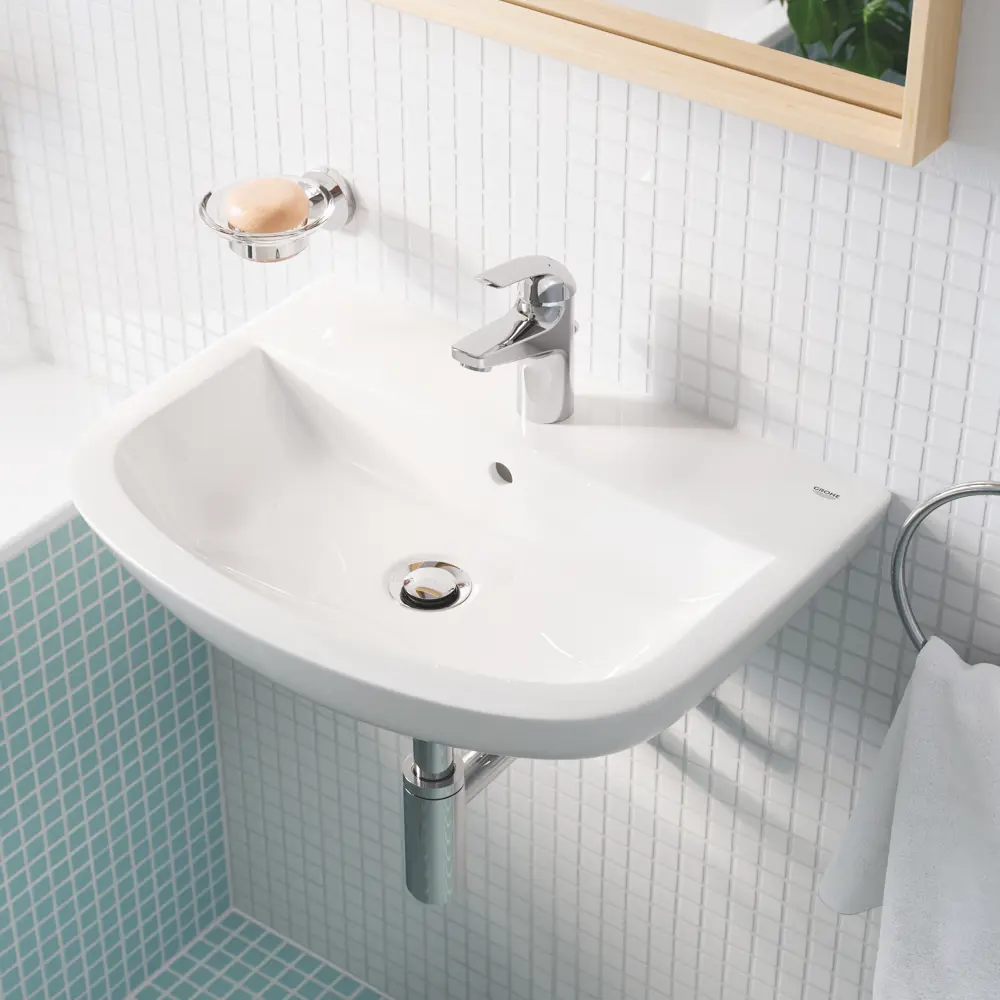 Смеситель для раковины Grohe Start Curve однорычажный цвет хром 81897681 STLM-2189328 - Вид №4