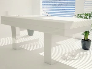 CODE Электрическая массажная кровать из окрашенного металла Aktice spa