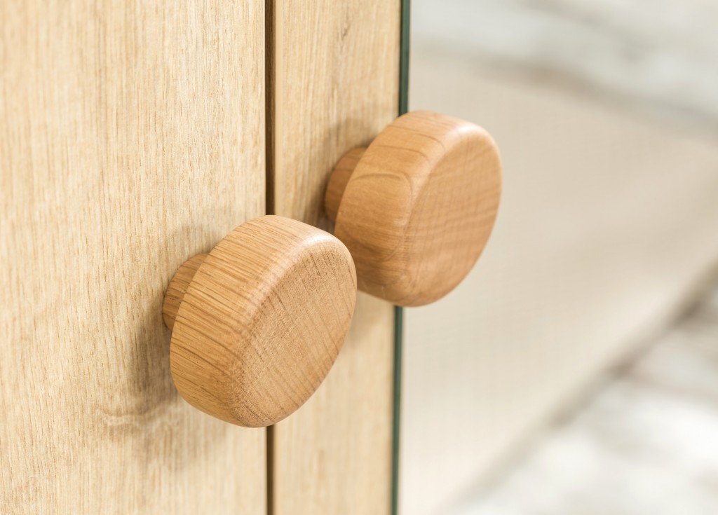 Шкаф четырехдверный с зеркалом орех Mocha CILEK MOCHA 00-3832619 Бежевый Santreyd  - Вид №3