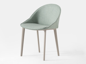 Мягкий стул из ткани