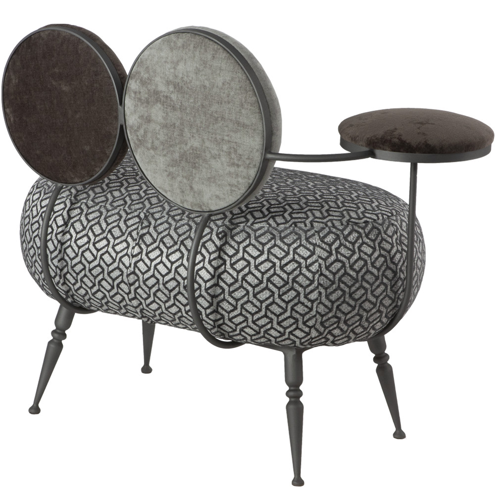 14041 Банкетка Пьяно Люкс грей BOGACHO 4627174556155 - Вид №1