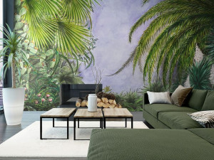 Обои с цветочными мотивами