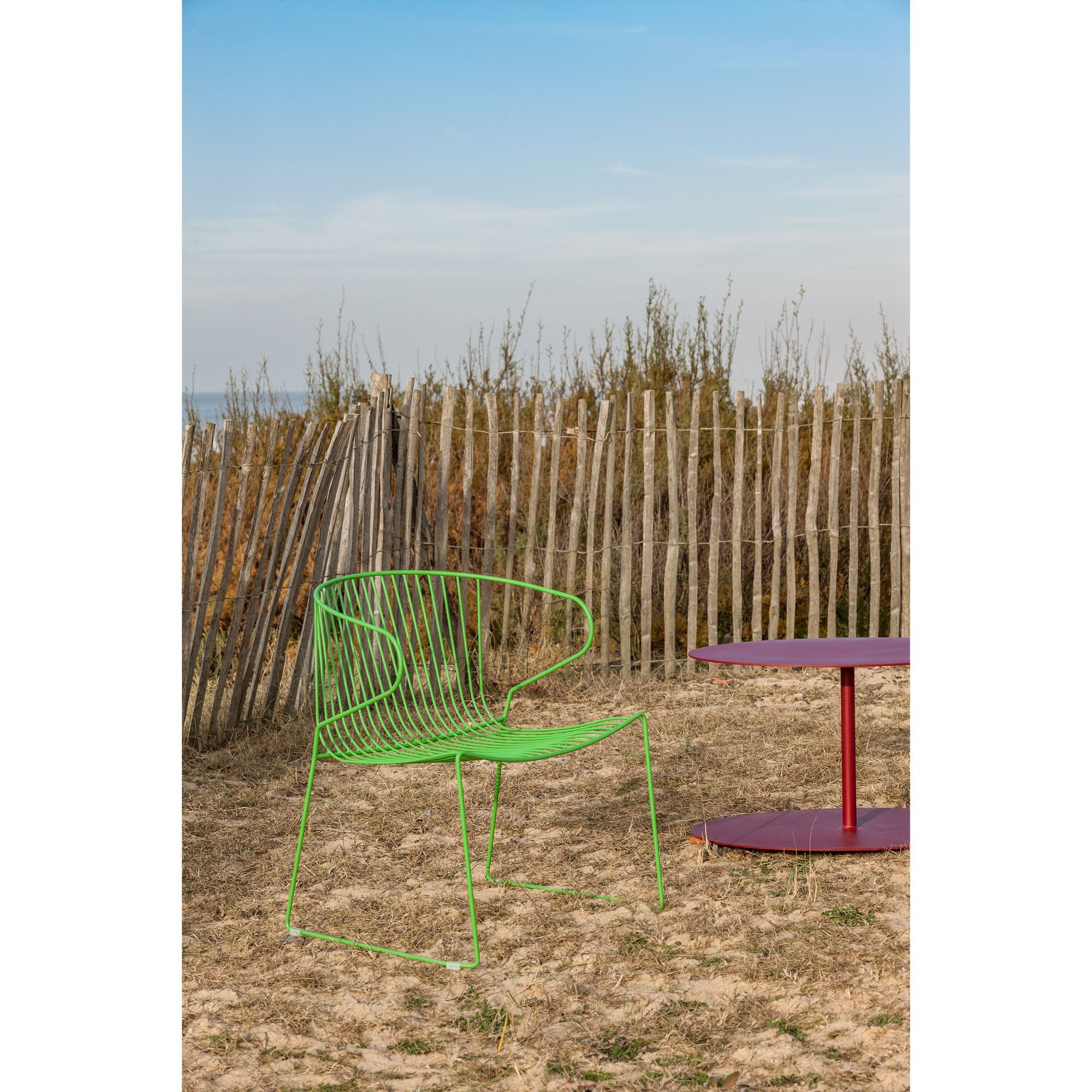 Стальной садовый стул с подлокотниками iSimar Bolonia ARCH-00052068 - Вид №1