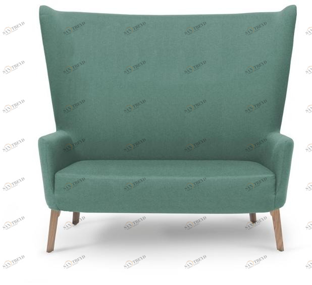 Deadgood 2-х местный тканевый диван с высокой спинкой Lovedup L4