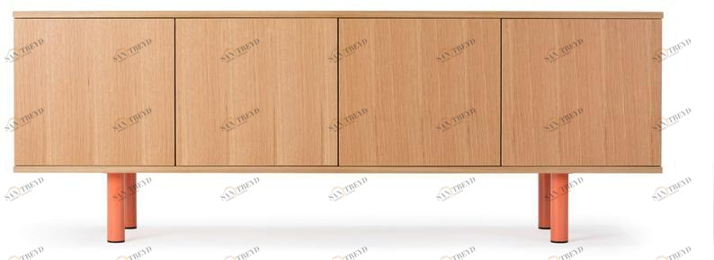 Deadgood Комод модульный из фанеры с распашными дверцами  Px1-2l-3r 