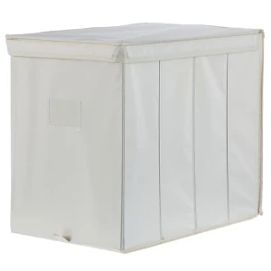 Короб Spaceo с крышкой 27х36x44 см нетканный материал цвет бежевый 16292861 STLM-2074341