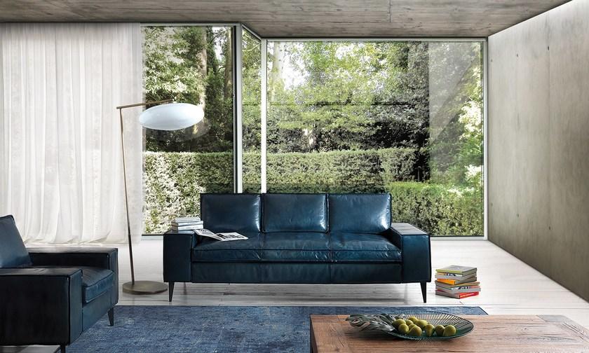 Oliver B. 3-х местный кожаный диван Oliver b. wild sun-id-1481922 - Вид №1