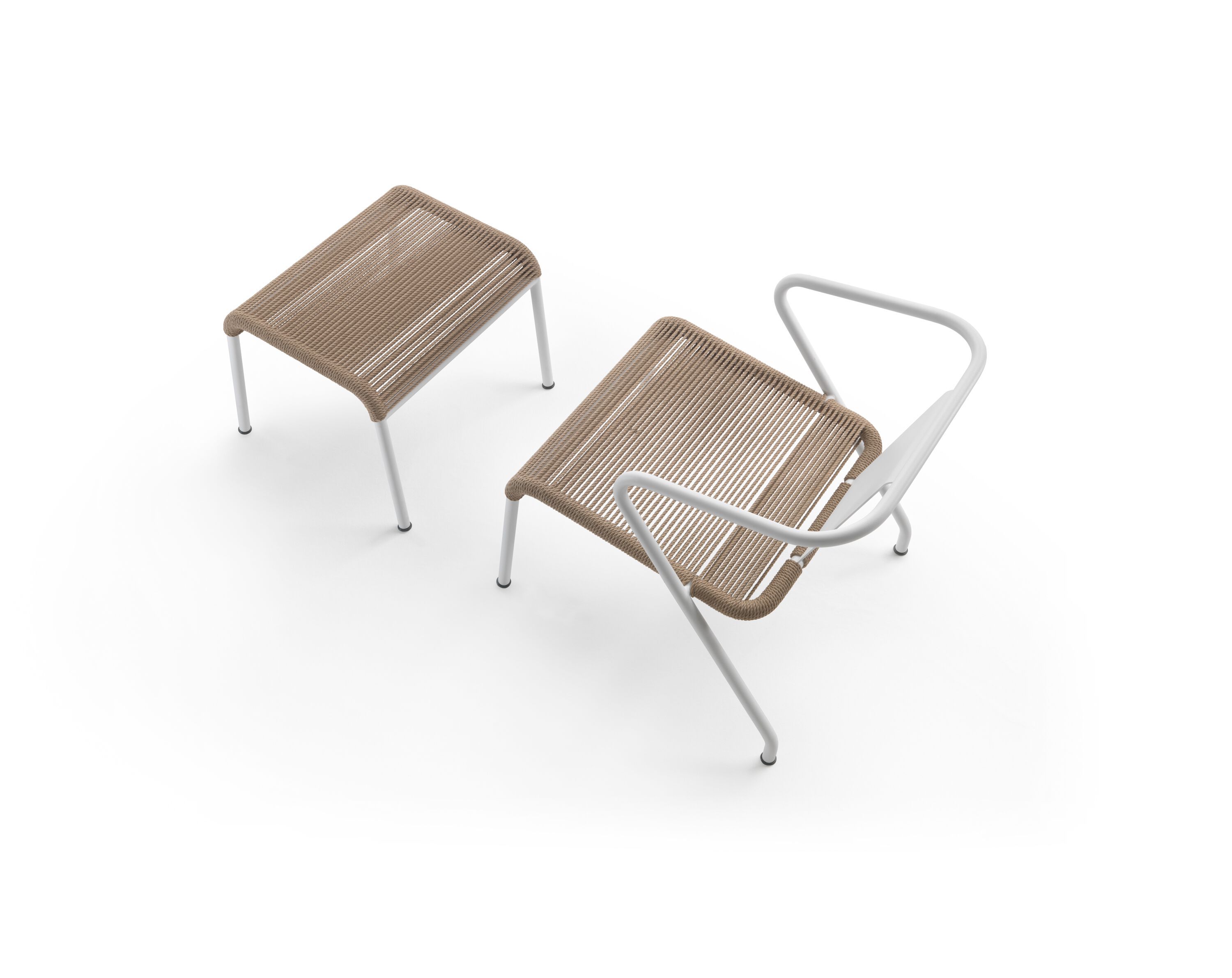 Веревочное садовое кресло с подлокотниками Flexform Calipso ARCH-00029080 - Вид №4