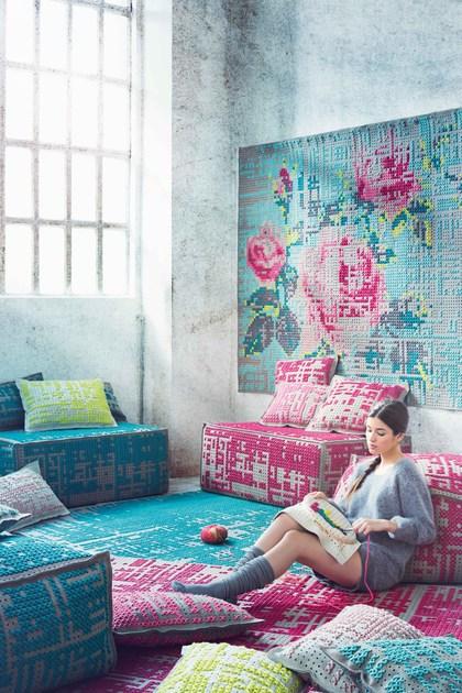 GAN Прямоугольная подушка из шерсти Canevas sun-id-1412176 - Вид №8