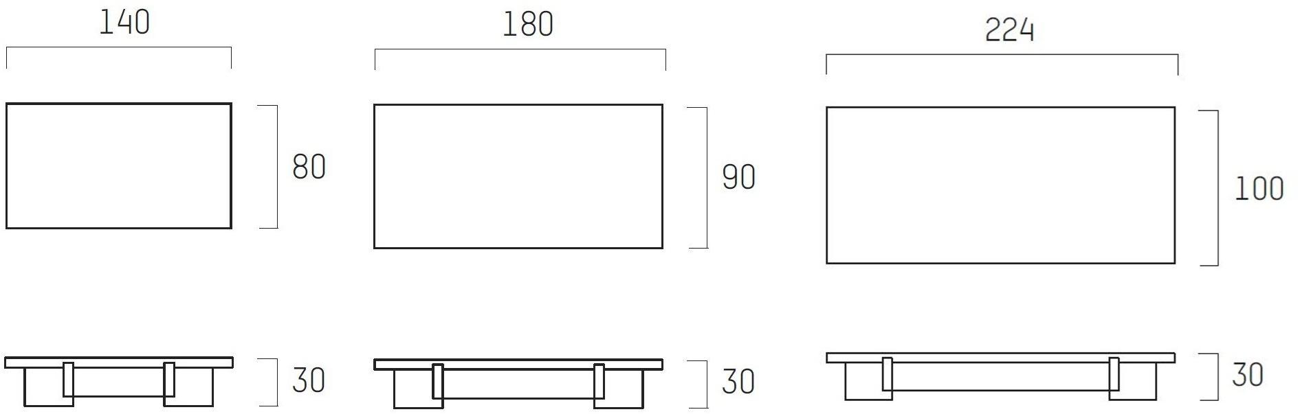 Piet Boon Прямоугольный журнальный столик для гостиной Raaf Pbc 03.61.01/02/03. - Вид №6