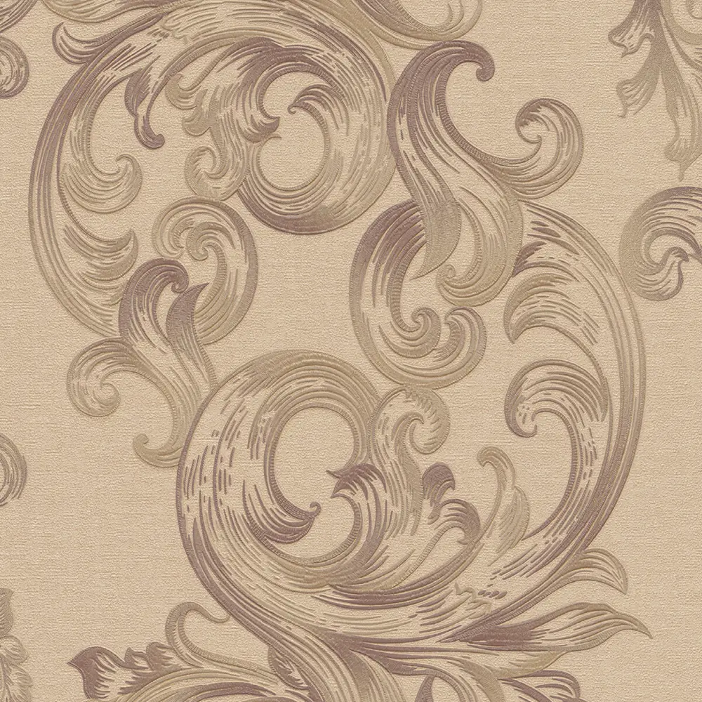 Обои флизелиновые Erismann Arezzo бежево-коричневые 1.06 м 5130-02 STLM-2130601 - Вид №1