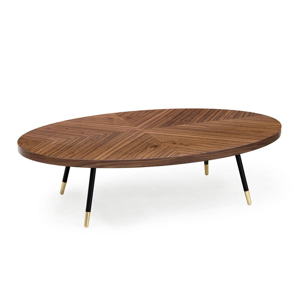 Деревянный овальный журнальный столик Formitalia Glam ARCH-00069700 - Вид №1