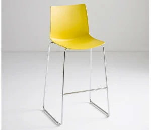 GABER Высокий садовый табурет на саночной основе из технополимера