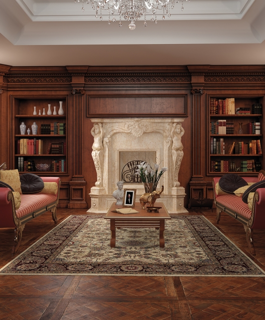 Whitehall5 Tifernoit Книжный шкаф Whitehall буазери Soggiorno  - Вид №2