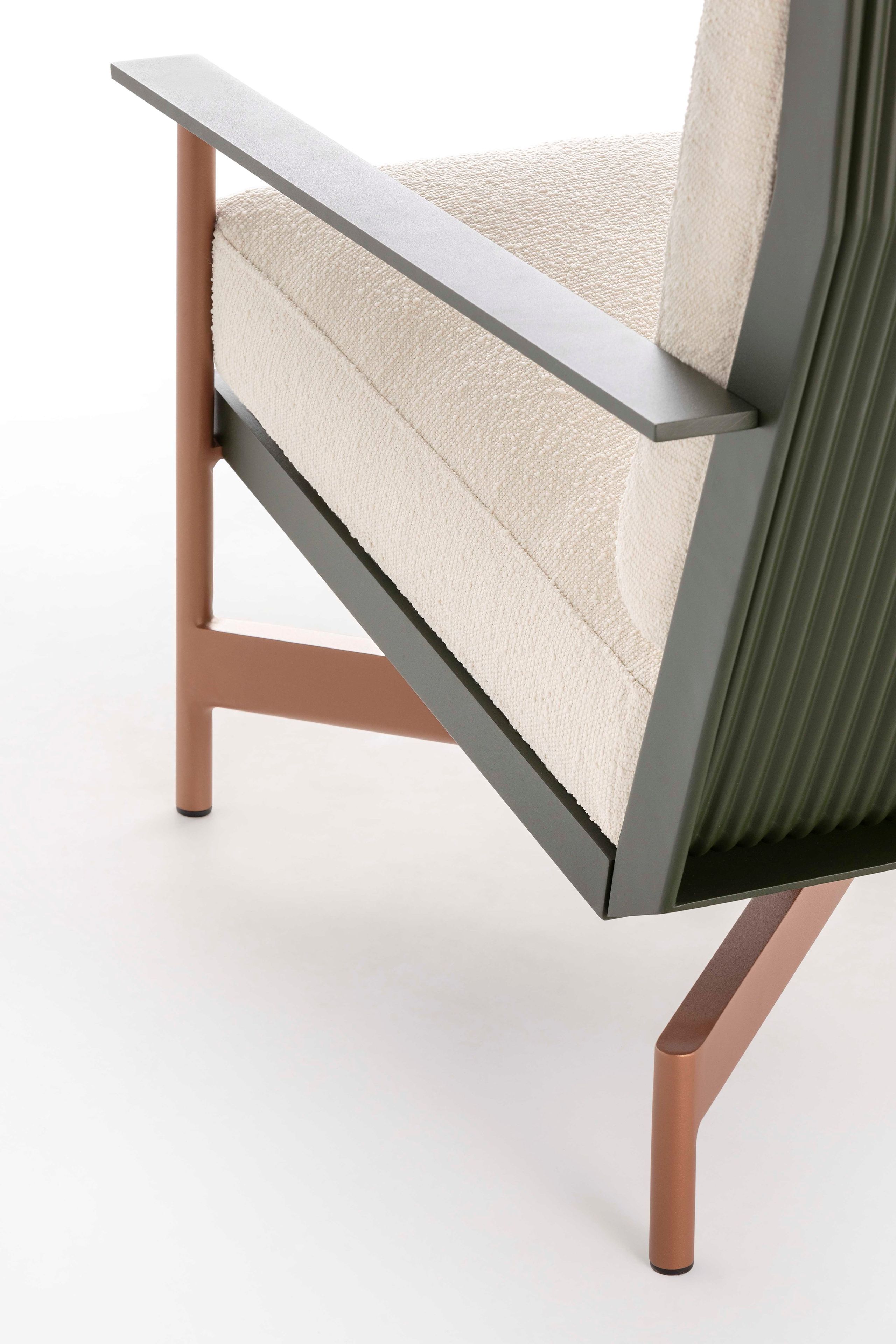 Тканевое садовое кресло с подлокотниками GANDIABLASCO Onde ARCH-00111771 - Вид №8